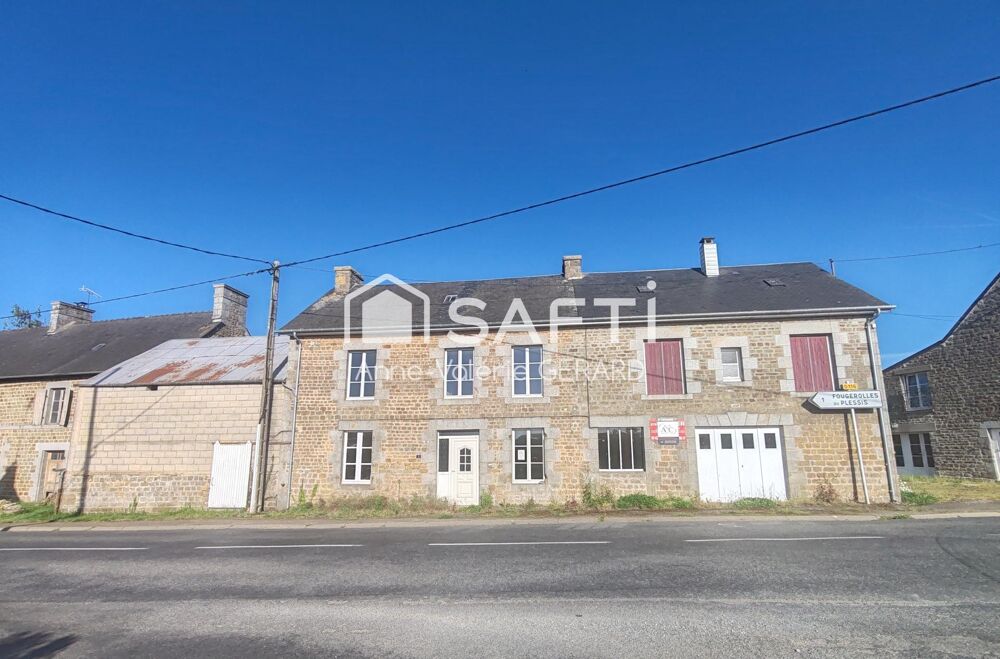 Maison 4 pièces 150 m² · à Fougerolles-du-Plessis · 150 m² · 55 550 €