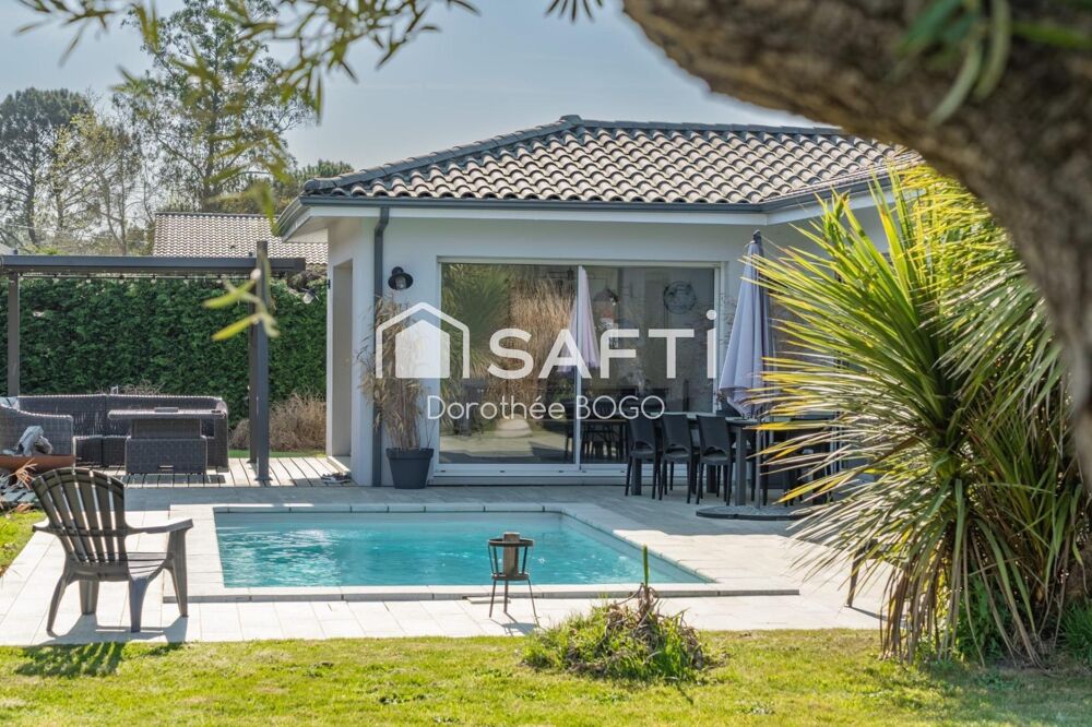 Maison 3 chambres / garage / piscine