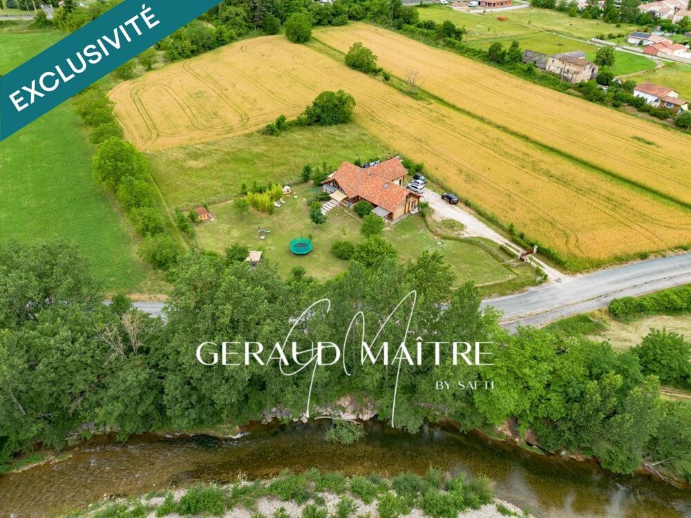 Vente Maison Chalet Standing sans vis-à-vis en campagne, proche ville Saint-affrique