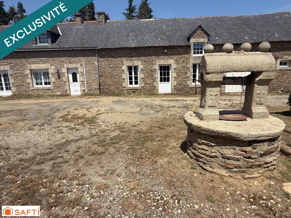 MAGNIFIQUE LONGERE DE 90 M2 SUR TERRAIN DE 12271 M2 AVEC GROS POTENTIEL DE RENOVATION