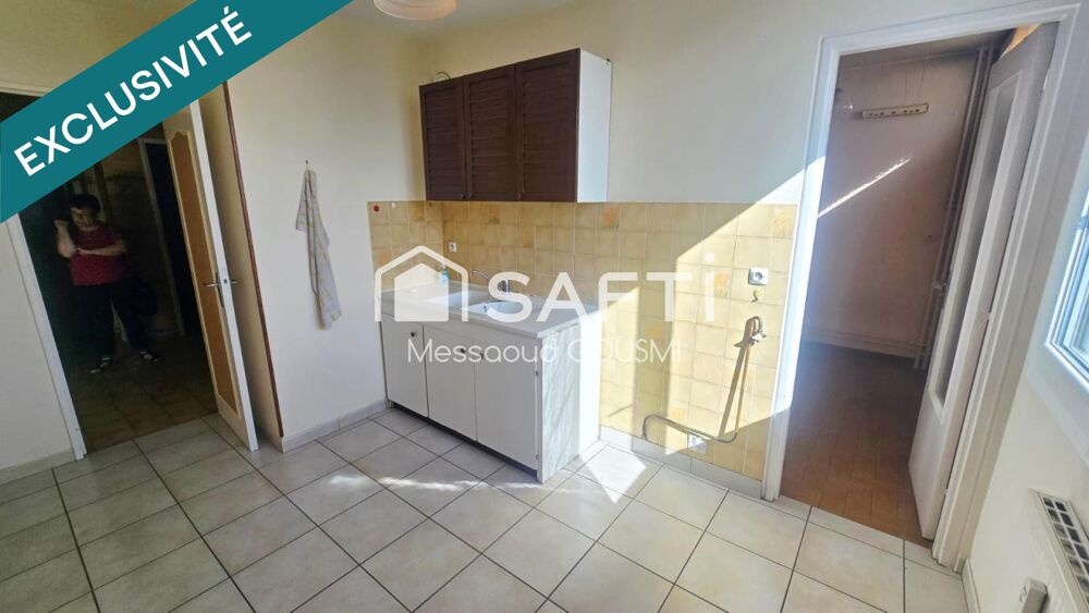 Grand T5 99 m²  4 chambres, loggia et vue dégagée