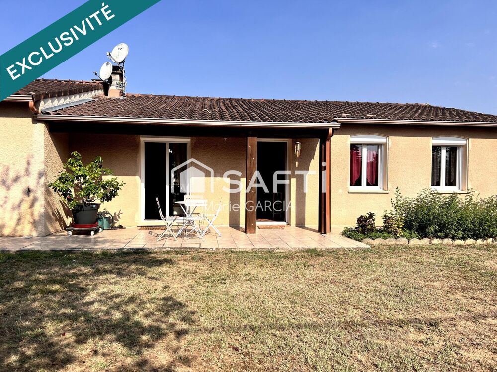 Vente Maison Maison de plain-pied 103 m² – 4 chambres – Terrain 2 000 m² – Garages & ateliers Saint-etienne-de-tulmont