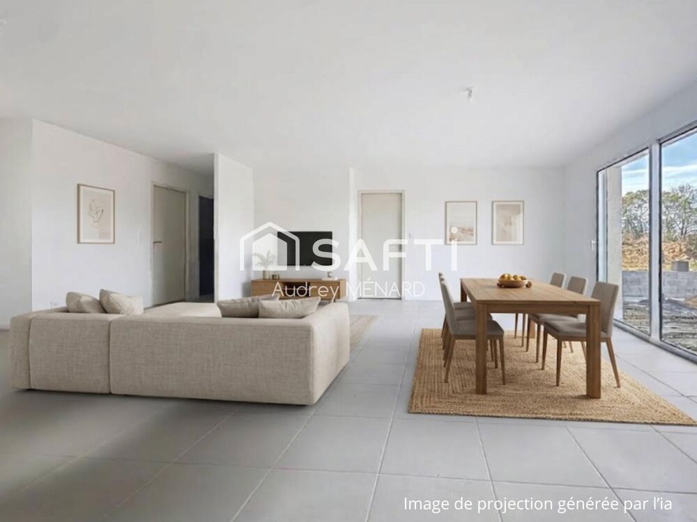 Location Maison Maison neuve plain pied 3 chambres Saint-sauveur-de-landemont