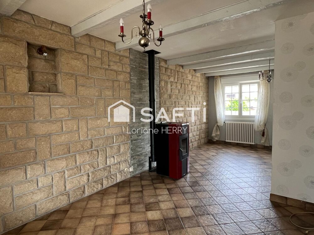 Vente Maison Maison familiale de 90 m² avec sous-sol complet, véranda et jardin arboré Dirinon