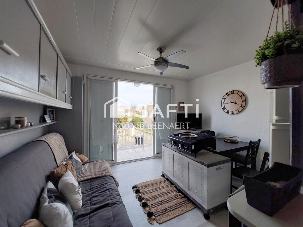 MARSEILLAN PLAGE-T2 de 34M²-JARDIN-TERRASSE-PARKING