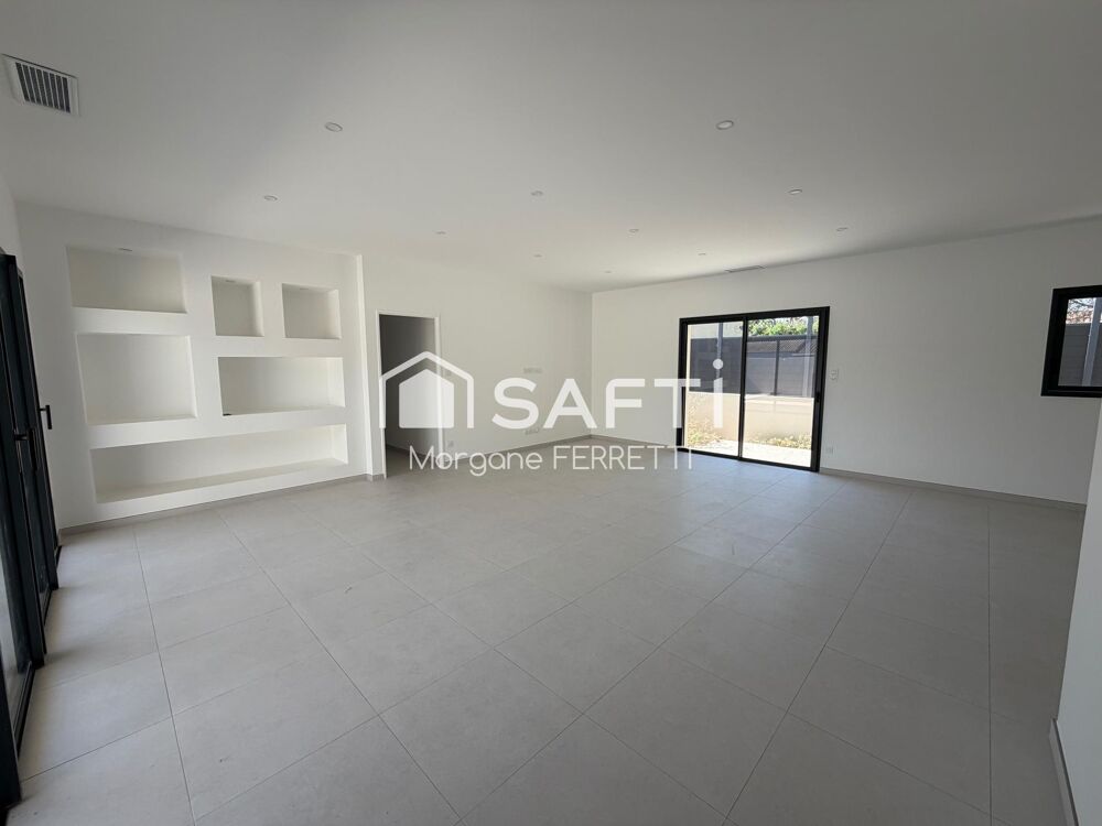 Vente Maison VILLA PLAIN-PIED 130 M² ENVIRON AVEC PISCINE ET GARAGE SUR TERRAIN DE 357 M² Villedaigne