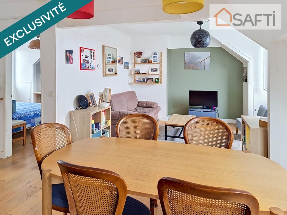 Vente Appartement F3 de 65 m², joliment rénové, très au calme. Fontenay-sous-bois