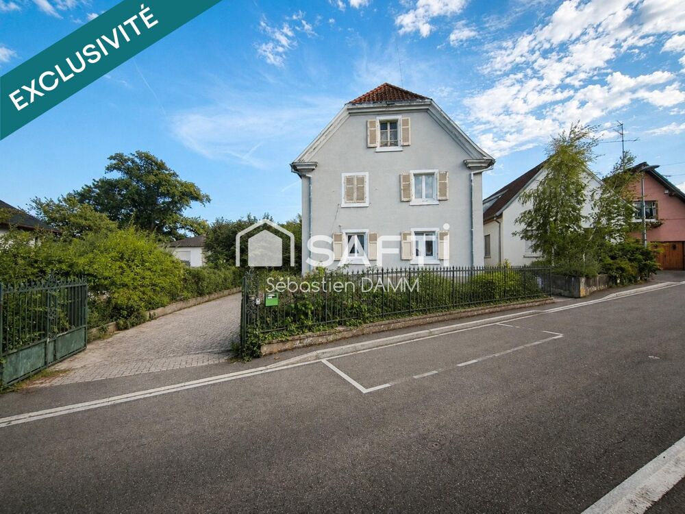 Vente Maison Riedisheim – 171 m² à rénover – terrain 829 m² Riedisheim