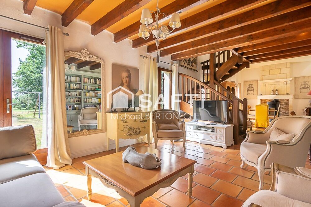 Maison familiale 4 chambres avec grand jardin à La Lande-de-Fronsac (33240)