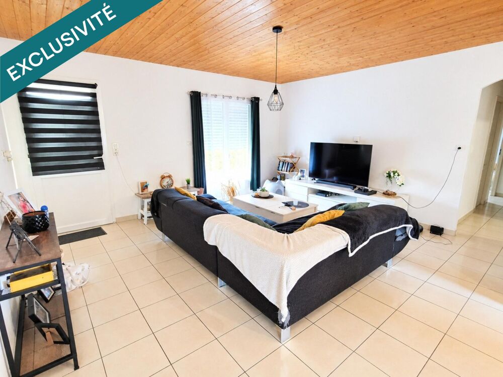 Vente Maison PLAIN PIED 3 CHAMBRES GARAGE CARRELE ASSAINNISSEMENT COLLECTIF Mouilleron-saint-germain