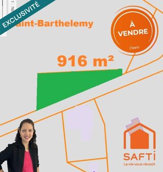  Terrain à vendre 916 m²