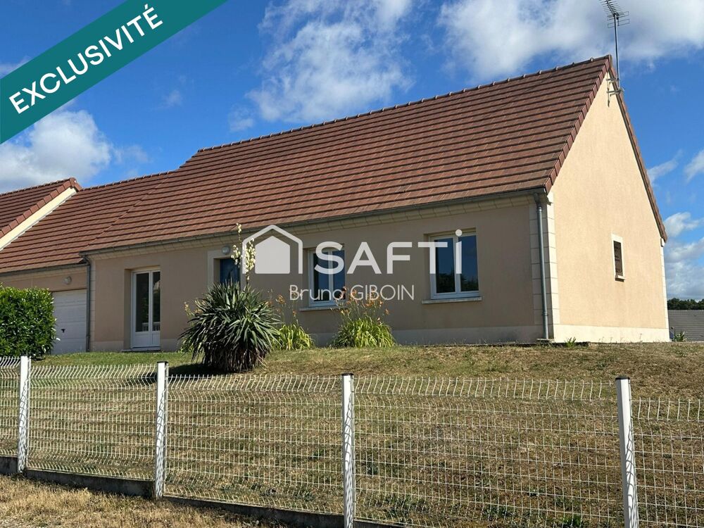 Vente Maison Pavillon 113 m², 4 pièces, 3 trois chambres Chatillon-sur-loire