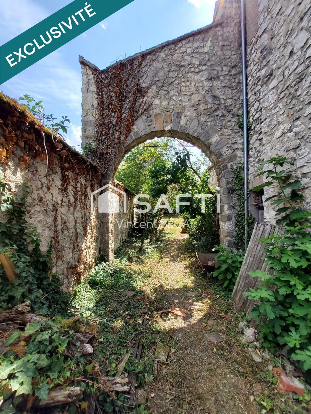 Vente Maison Maison ancienne gare à pied, 6 chambres, jardin Moret loing et orvanne