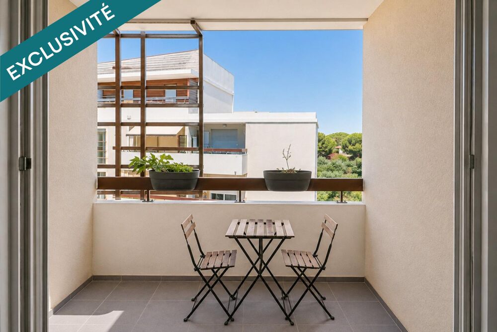 Vente Appartement T3 61 m² – 2 chambres – Balcon – Vue dégagée – Sainte-Marthe Marseille 14