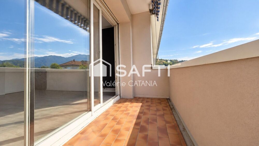 VOIRON, Appartement T5  4 CHAMBRES  DERNIER ÉTAGE  BALCON & VUE DÉGAGÉE