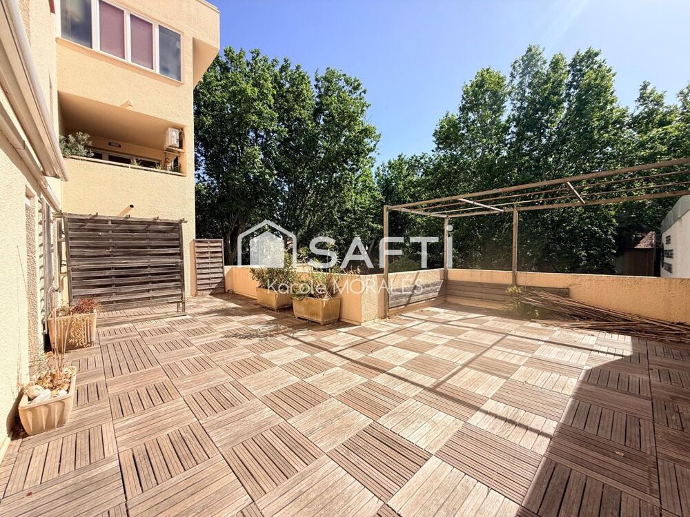 PERPIGNAN, QUAI NOBEL, MAGNIFIQUE T3 RENOVE, GRANDE TERRASSE ET PARKING