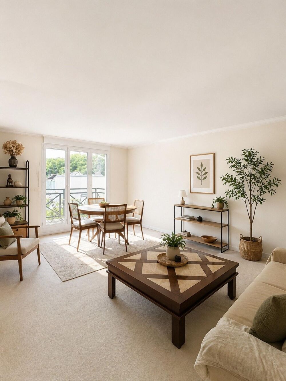 Appartement 4 pièces de 83 m², secteur Beauté Baltard