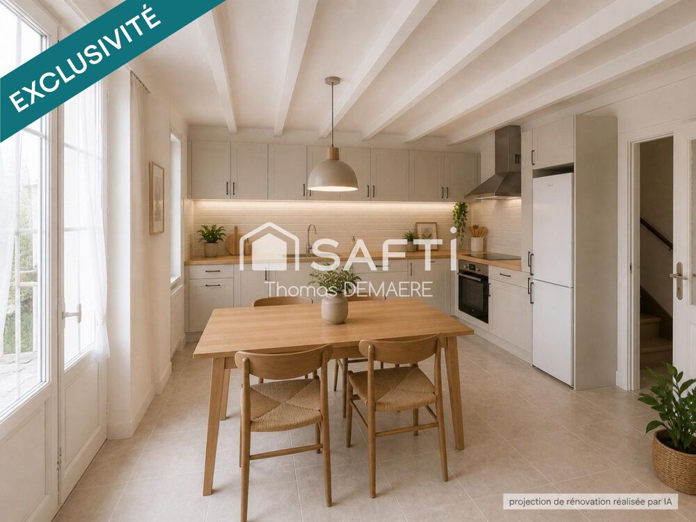Vente Maison Maison en pierre – 5 chambres – fort potentiel locatif ou familial Ozillac