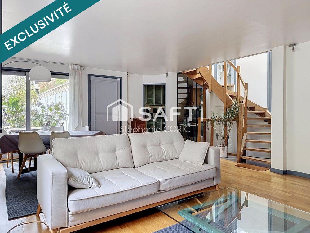 Vente Maison MAISON DE VILLE 7 PIÈCES + GRAND SOUS-SOL 55 M² Boulogne-billancourt