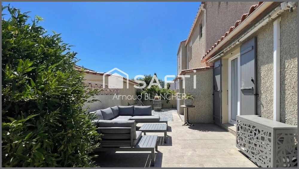 Vente Maison Villa avec piscine, trois chambres + bureau et garage. Argeles-sur-mer