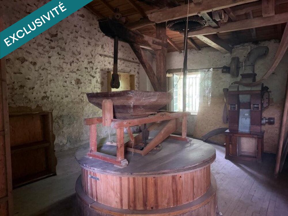 Vente Maison PROPRIETE D EXEPTION AVEC MOULIN A EAU, MAISON, BOURRINE ET GRANGE AVEC 6 HECTARES Saint-vincent-sur-graon