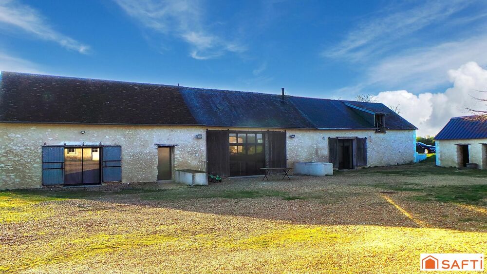Vente Maison Bien rare ancien corps de ferme avec grange restaurée en maison d'habitation et longère Noyant villages
