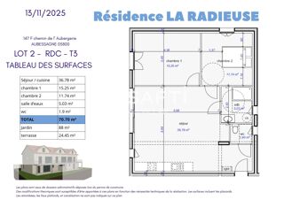  Appartement � vendre 3 pi�ces 71 m�