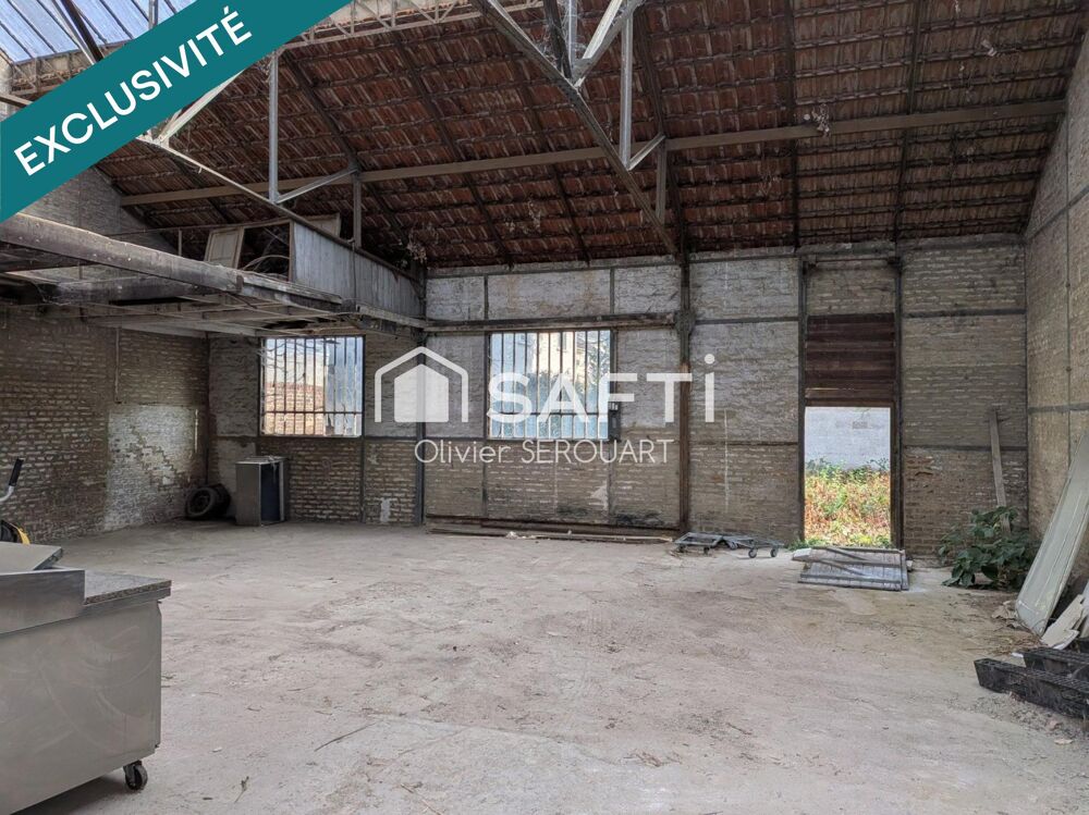 Vente Parking/Garage GARAGE 130 M² – 15 PLACES – FORT POTENTIEL / PROJET LOFT Saint-quentin