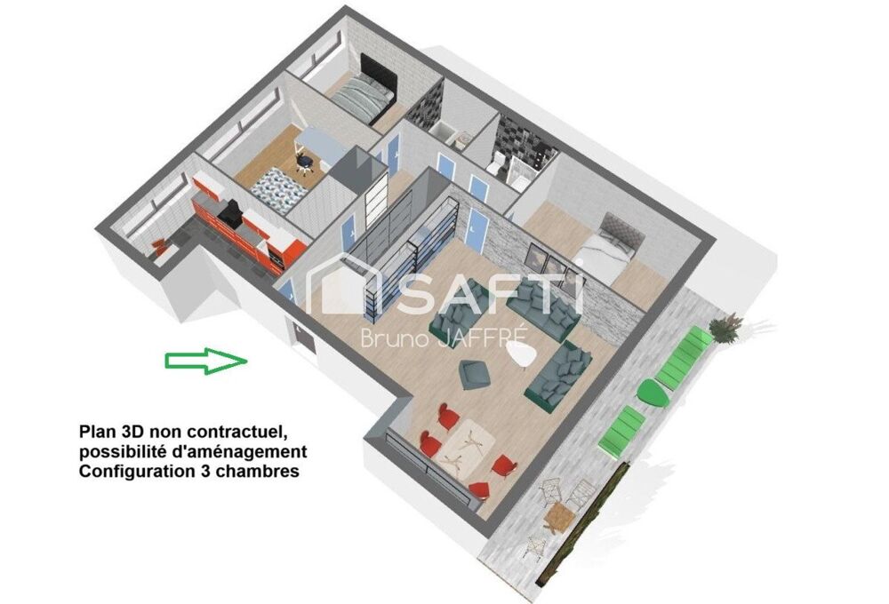 à vendre  Appartement Paris 15