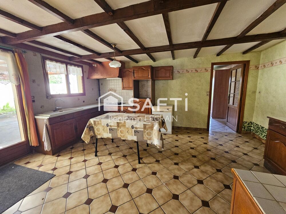 Maison semi-individuelle 6p, 3 ch,115m² sur 1310m² avec jardin + garage double + atelier