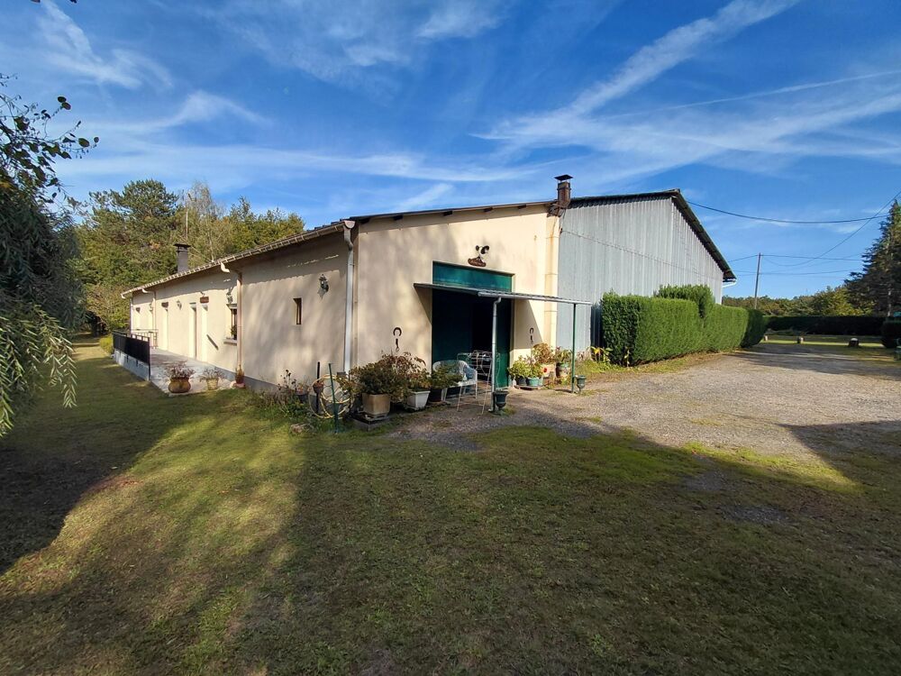 Vente Maison Maison de plain-pied d'environ 140 m2 avec 2 bâtiments spacieux d'environ 180m2 et 550 m2 sur un vaste terrain d'environ 3 ha Chalais