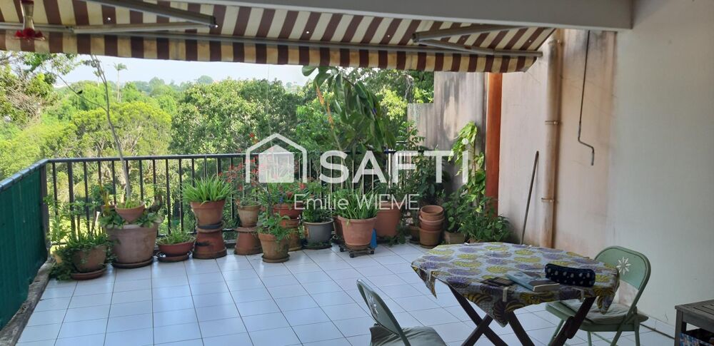 Vente Appartement Didier – F2 lumineux avec grande terrasse et vue sur jardins et piscine Fort-de-france