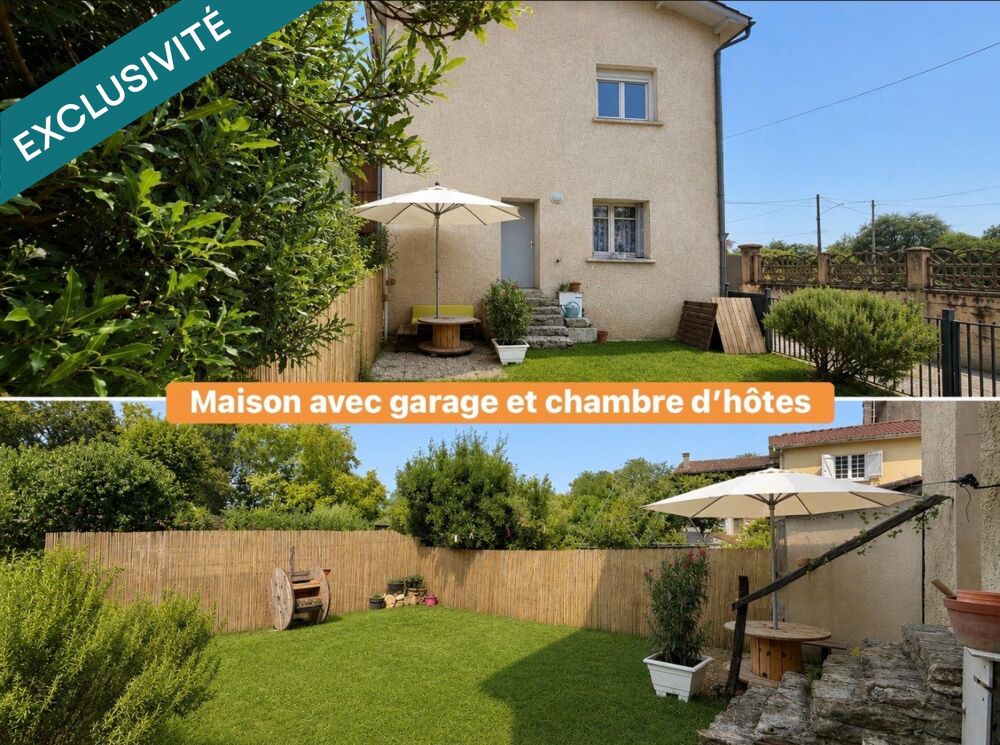 Maison de Ville avec Jardin - Garage - chambre d'hôtes