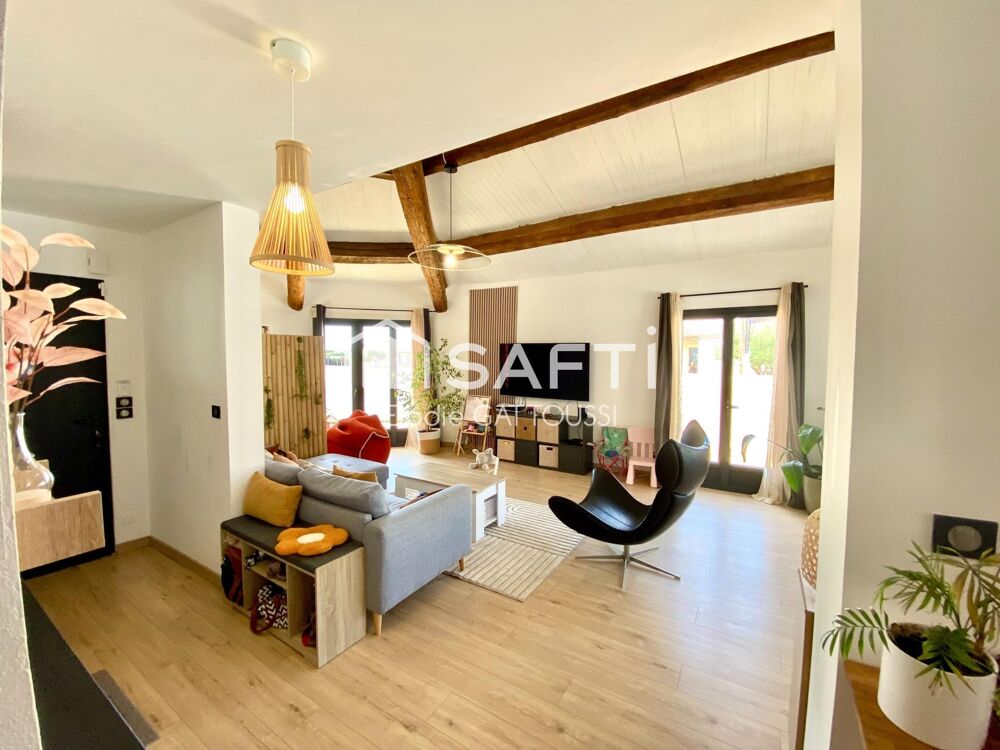 Une maison chaleureuse, rénovée avec soin, au calme et à quelques minutes de tout