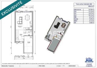  Maison à vendre 5 pièces 88 m²
