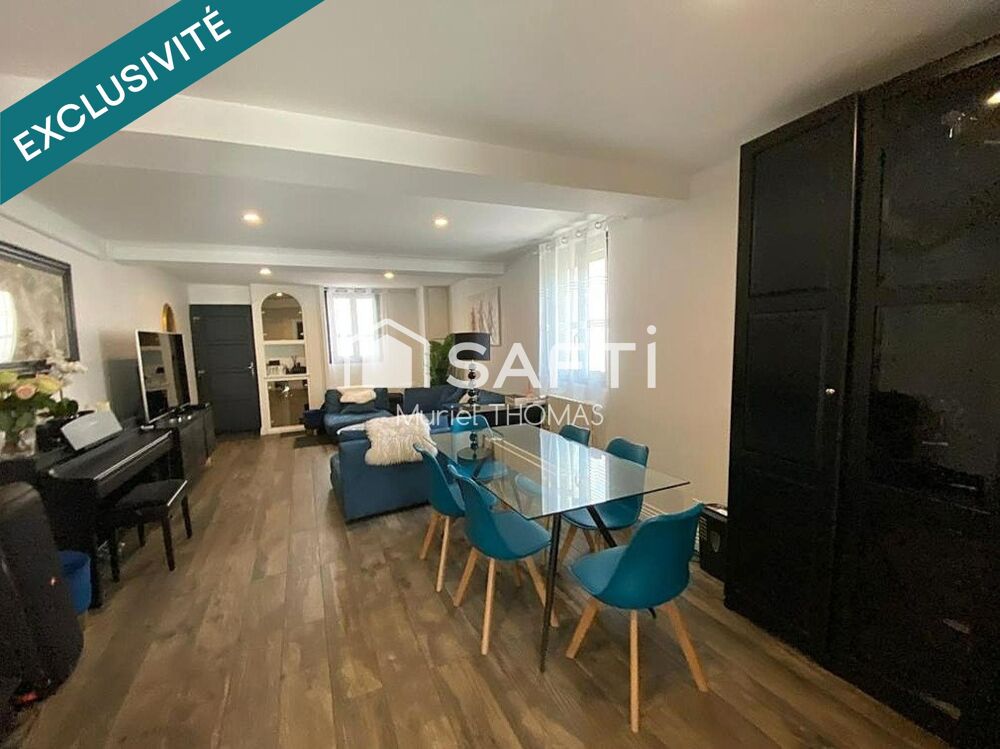 Maison entièrement rénovée  38110 La Tour-du-Pin - CENTRE VILLE - 4 CHAMBRES