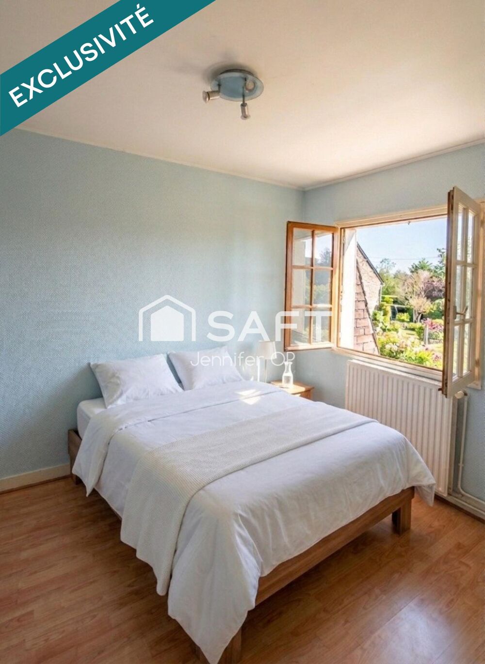 Maison rare avec vie de plain-pied, jardin et grand garage, 5 min Ecole Elisa Deroche et 10 min du collège Aimé et Eugène Cotton