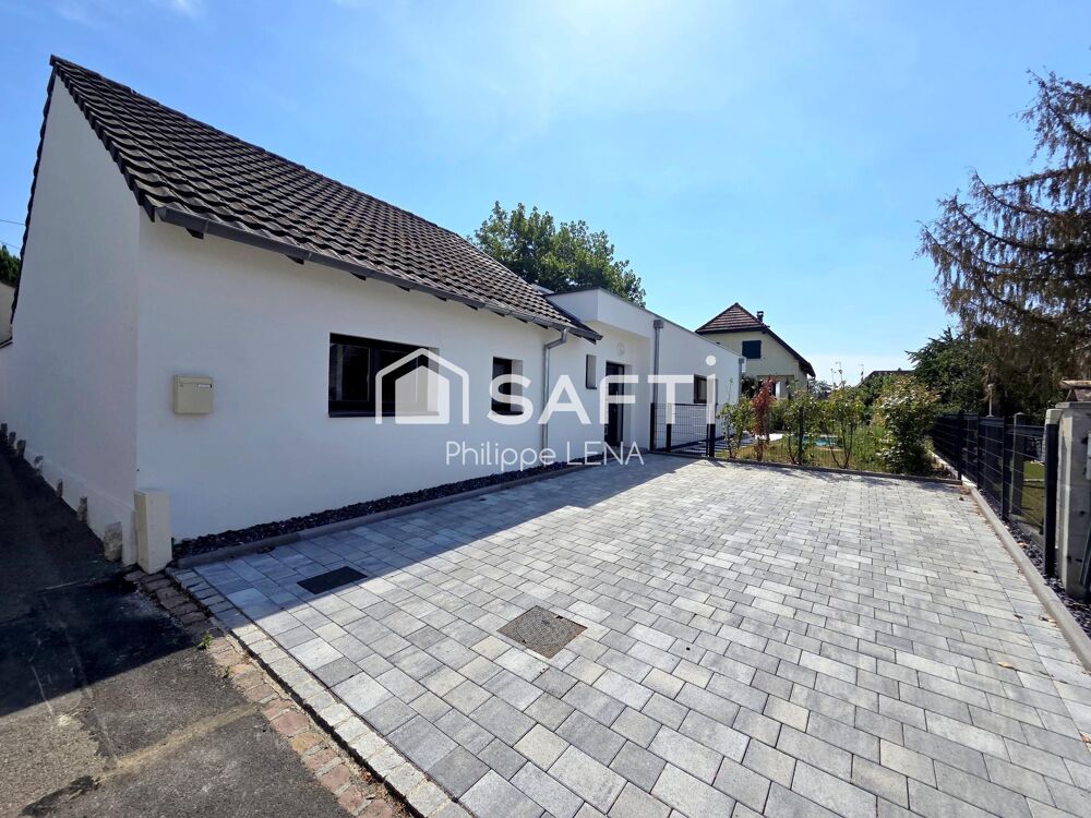 Vente Maison VILLA NEUVE, plain-pied, 3 chambres avec piscine Eschentzwiller