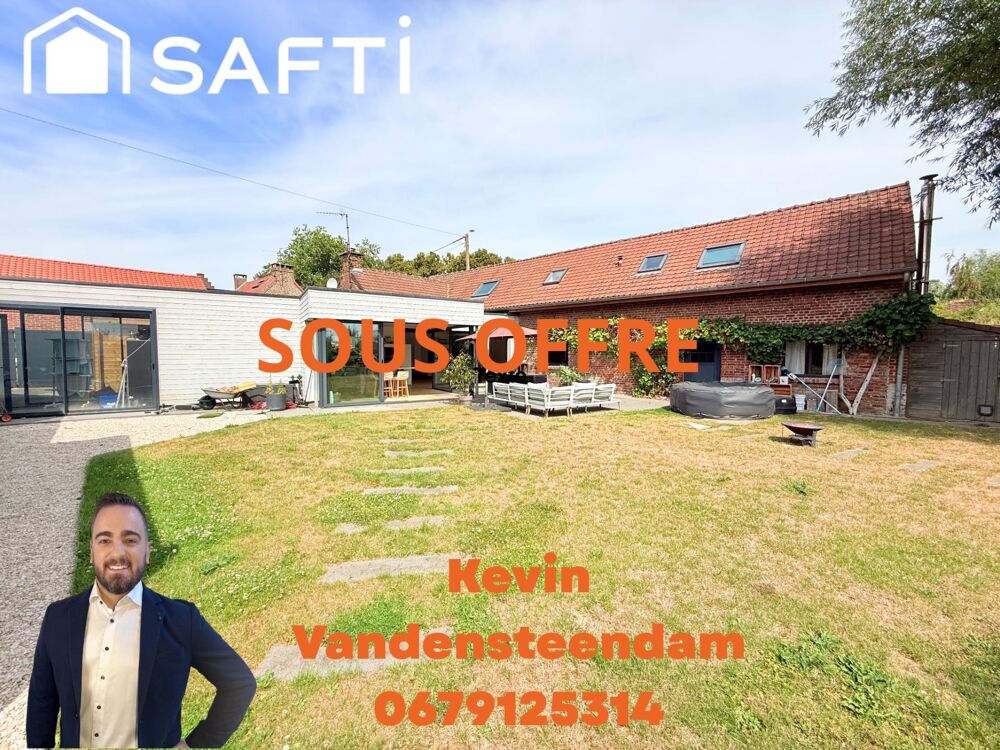 Corps de ferme 7 ch. 256 m2 sur 2 600 m²