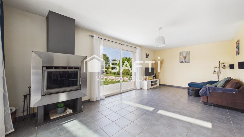 AULNAY MAISON DE PLAIN-PIED - 150M2- 3 CHAMBRES VERANDA JARDIN