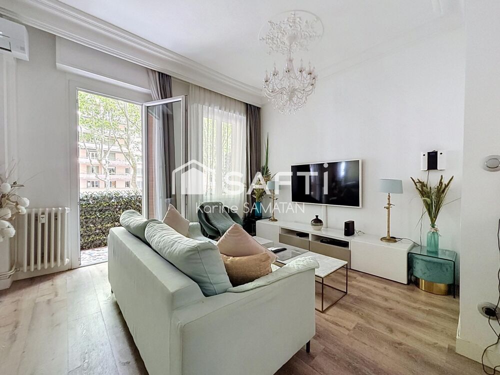 Vente Appartement Toulouse centre – T3 - 60 m2 - Standing - garage - cave - balcons Toulouse