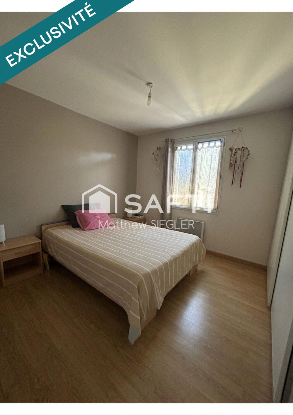 Découvrez cette charmante maison de 90 m², offrant calme, confort et un vaste terrain clos de 2 530 m².