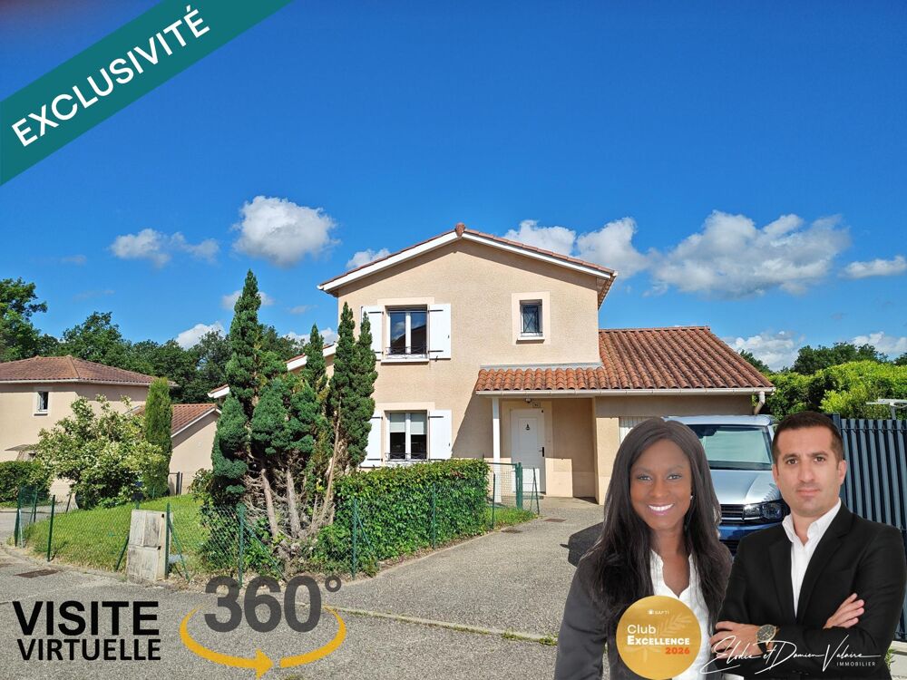 Maison T5 110m2 L'Isle d'Abeau (3 Vallons)