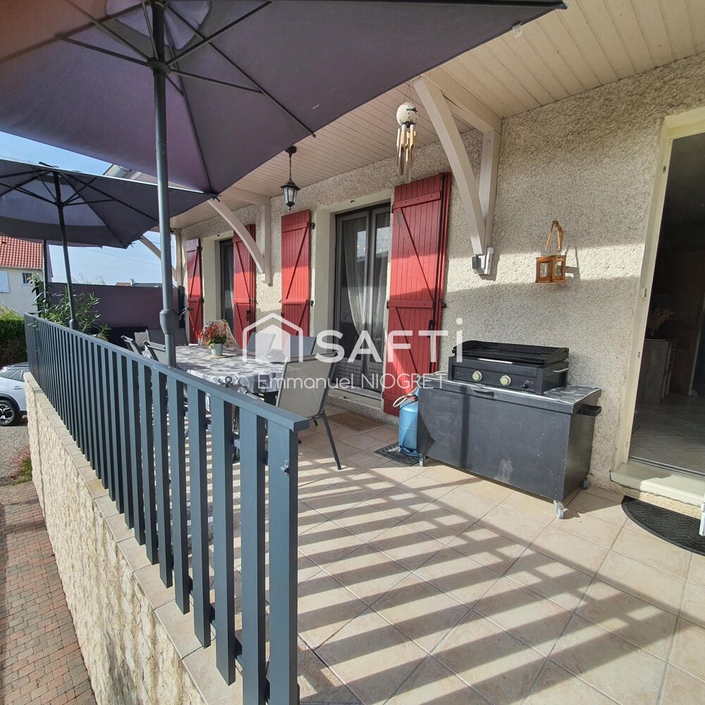 Maison familiale, 4 chambres avec jardin, garage et beaux volumes