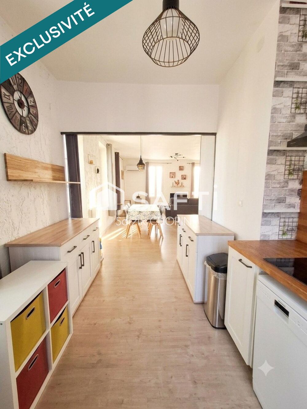 Bel appartement lumineux de 3 pièces, 80 m2