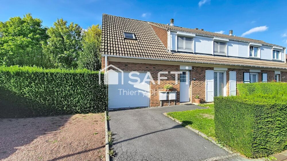 MOUVAUX - 108m² -Belle maison familiale de lotissement - 4 chambres, garage et jardin