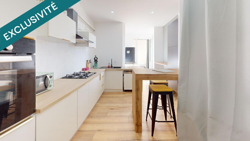Vente Appartement Mulhouse – Appartement 5 pièces 101 m² rénové, dernier étage avec vue Vosges Mulhouse