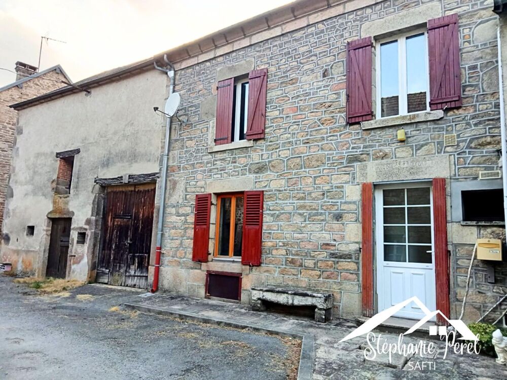 Maison avec dépendances à Gentioux-Pigerolles  83 m² + granges