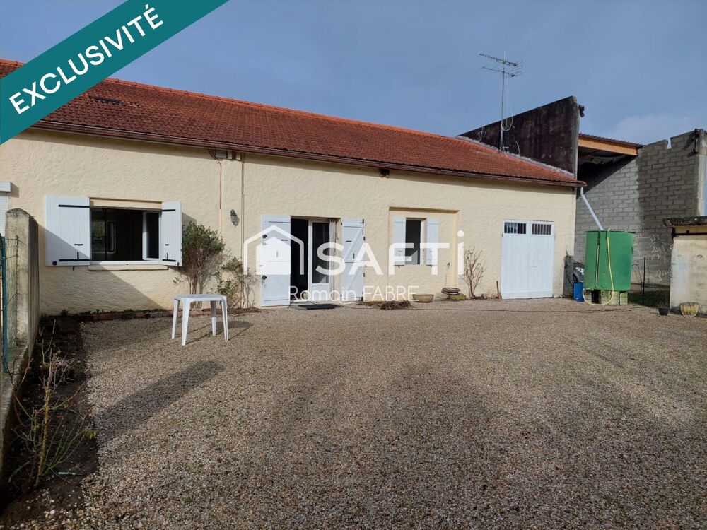 Vente Immeuble Hangar de 600m2 avec 3 logements indépendants entièrement rénovés Les eglisottes-et-chalaures
