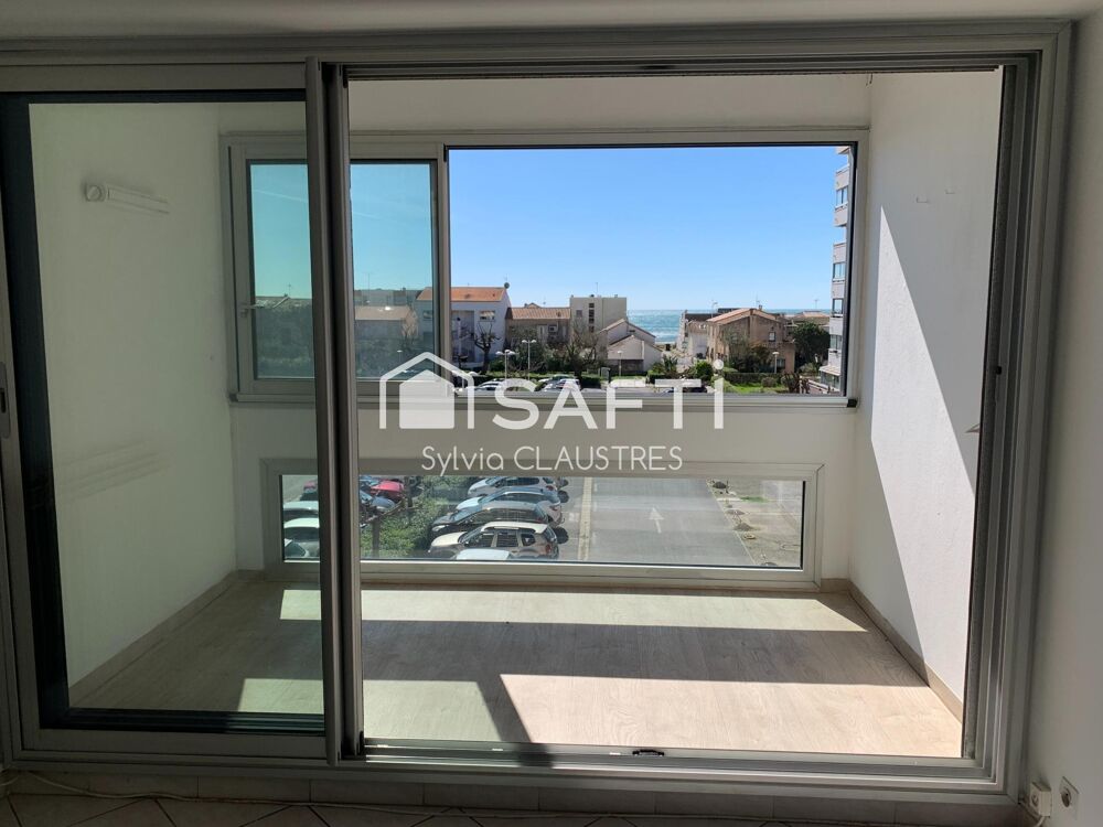 Vente Appartement CARNON-PLAGE T3 74m2 VUE MER à 150m de la PLAGE AVEC BOX FERMÉ Carnon-plage